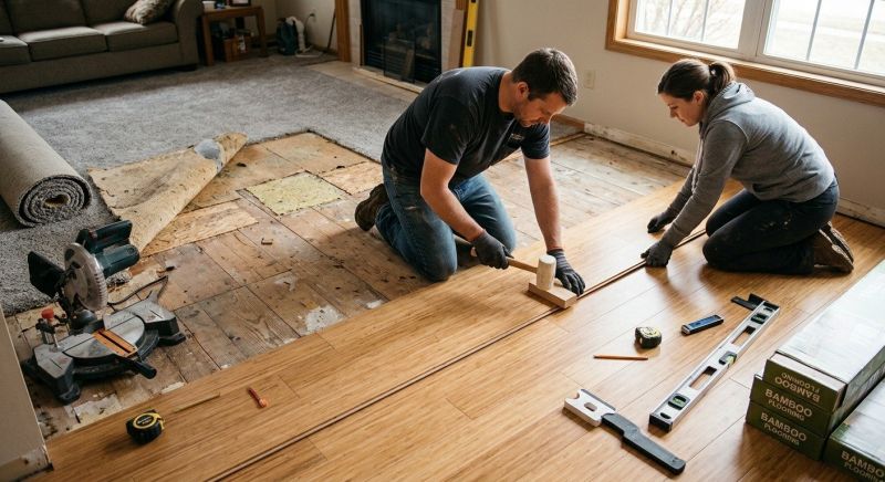 Bamboo Flooring Installation in Smyrna, TN