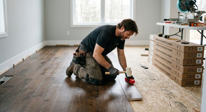 Hardwood Floor Installation in Chapel Hill, TN