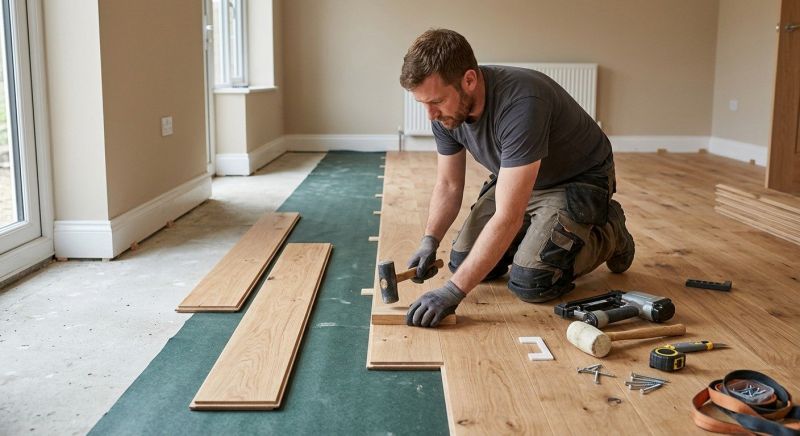 Hardwood Floor Installation in Hermitage, TN