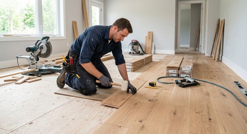 Hardwood Floor Installation in La Vergne, TN