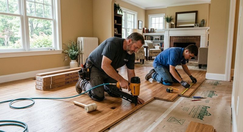 Hardwood Floor Installation in Lascassas, TN
