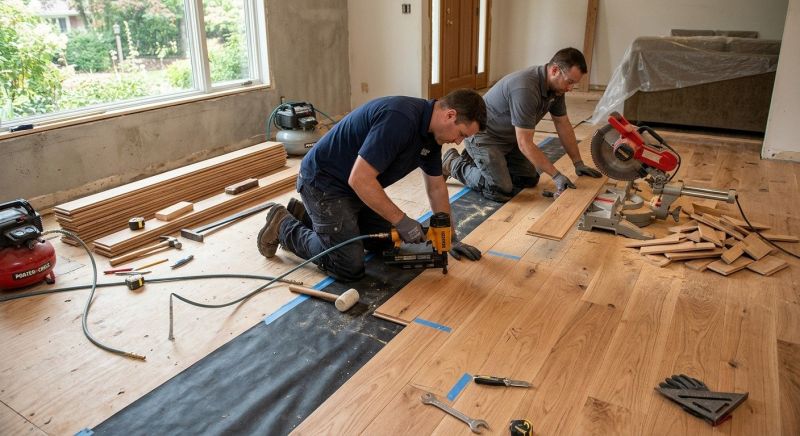 Hardwood Floor Installation in Smyrna, TN