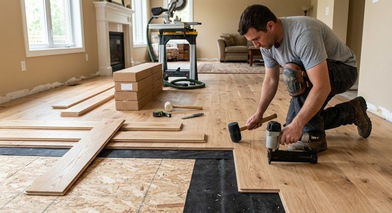 Hardwood Floor Installation in Smyrna, TN
