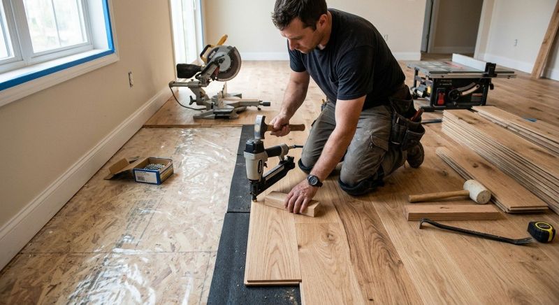 Hardwood Floor Installation in Murfreesboro, TN