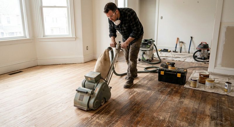 Hardwood Floor Renovation in Smyrna, TN