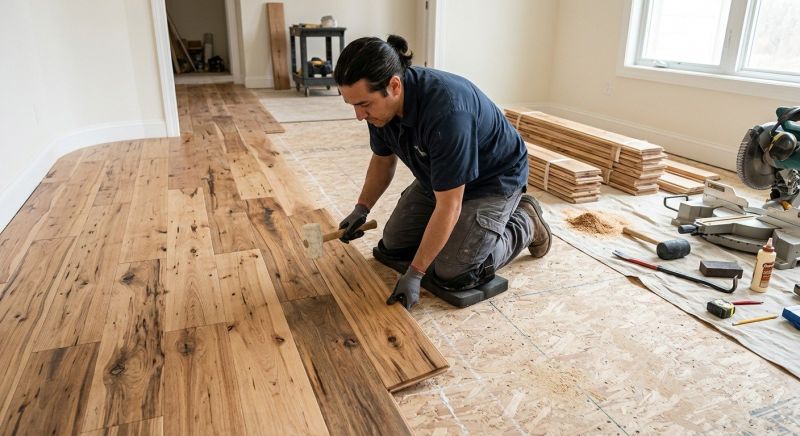Hickory Floor Installation in Smyrna, TN