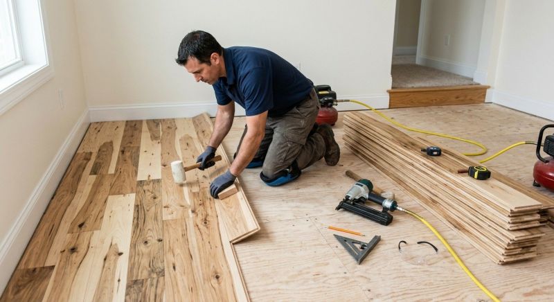Hickory Floor Installation in Smyrna, TN
