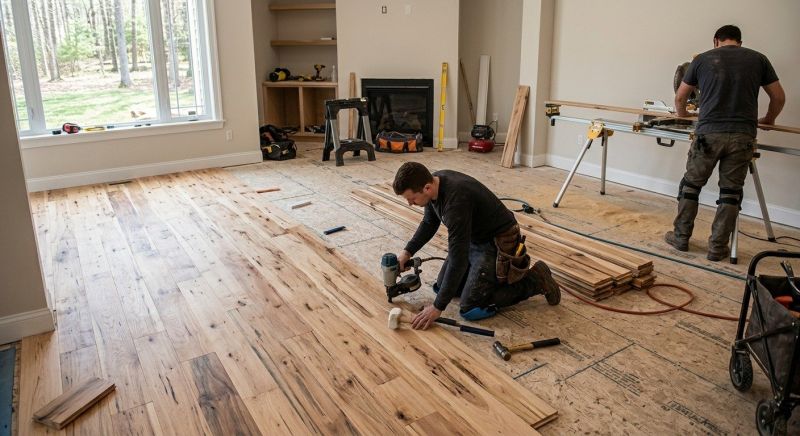 Hickory Floor Installation in Smyrna, TN