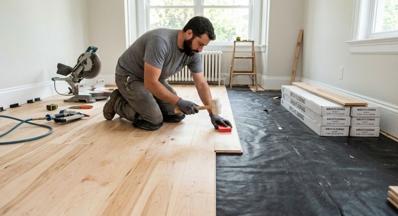 Maple Flooring Installation in Rutherford County, TN