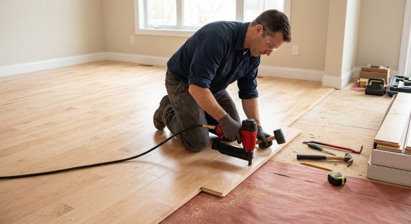 Maple Flooring Installation in Williamson County, TN