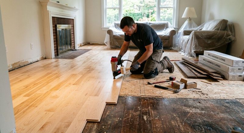 Maple Flooring Installation in Williamson County, TN
