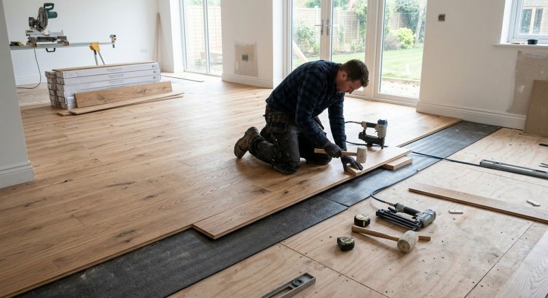 Oak Floor Installation in Antioch, TN