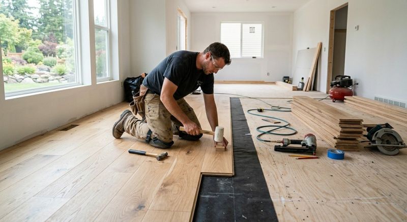 Oak Floor Installation in Smyrna, TN