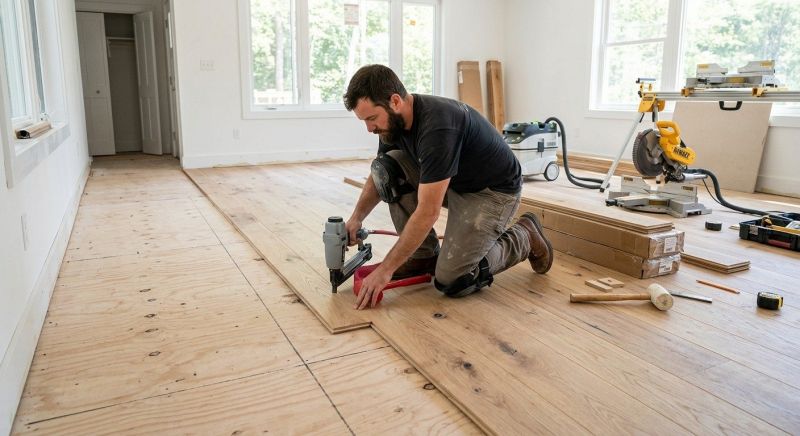 Oak Floor Installation in Old Hickory, TN