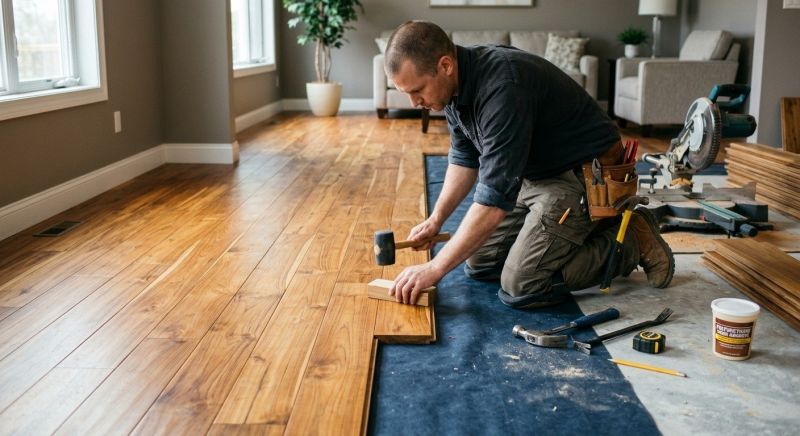 Teak Flooring Installation in Smyrna, TN