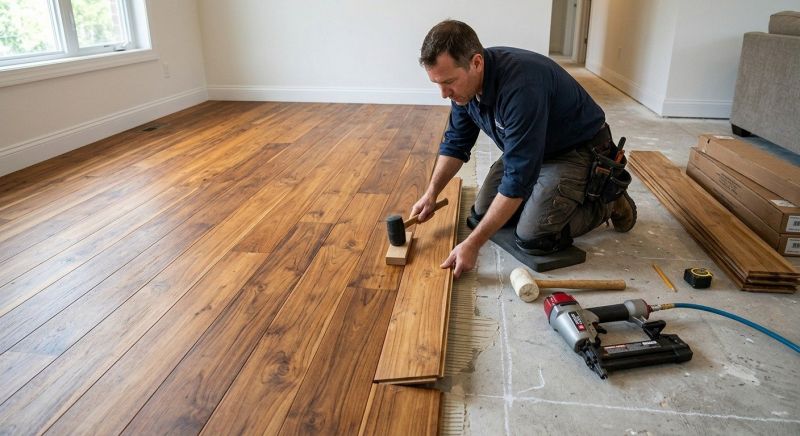 Teak Flooring Installation in Smyrna, TN
