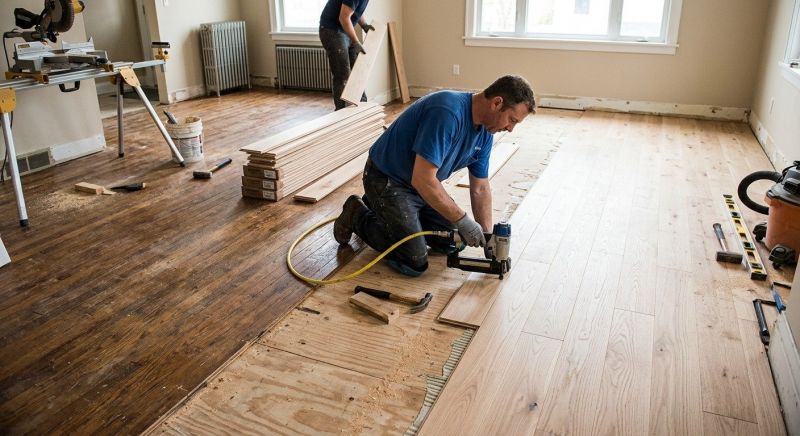 Wood Floor Replacement in Madison, TN