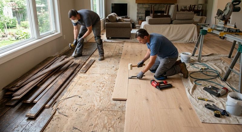 Wood Floor Replacement in Watertown, TN